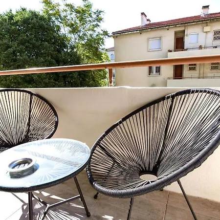 L'azur 15'plage 10'port 5'train Clim Wifi Pkg 土伦