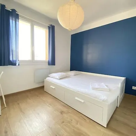 Appartamento L'azur 15'plage 10'port 5'train Clim Wifi Pkg *